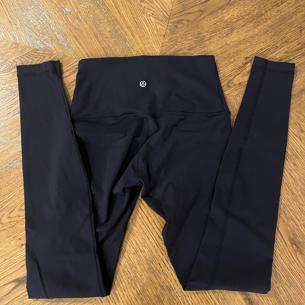 Lululemon Black Wonder Under Leggings